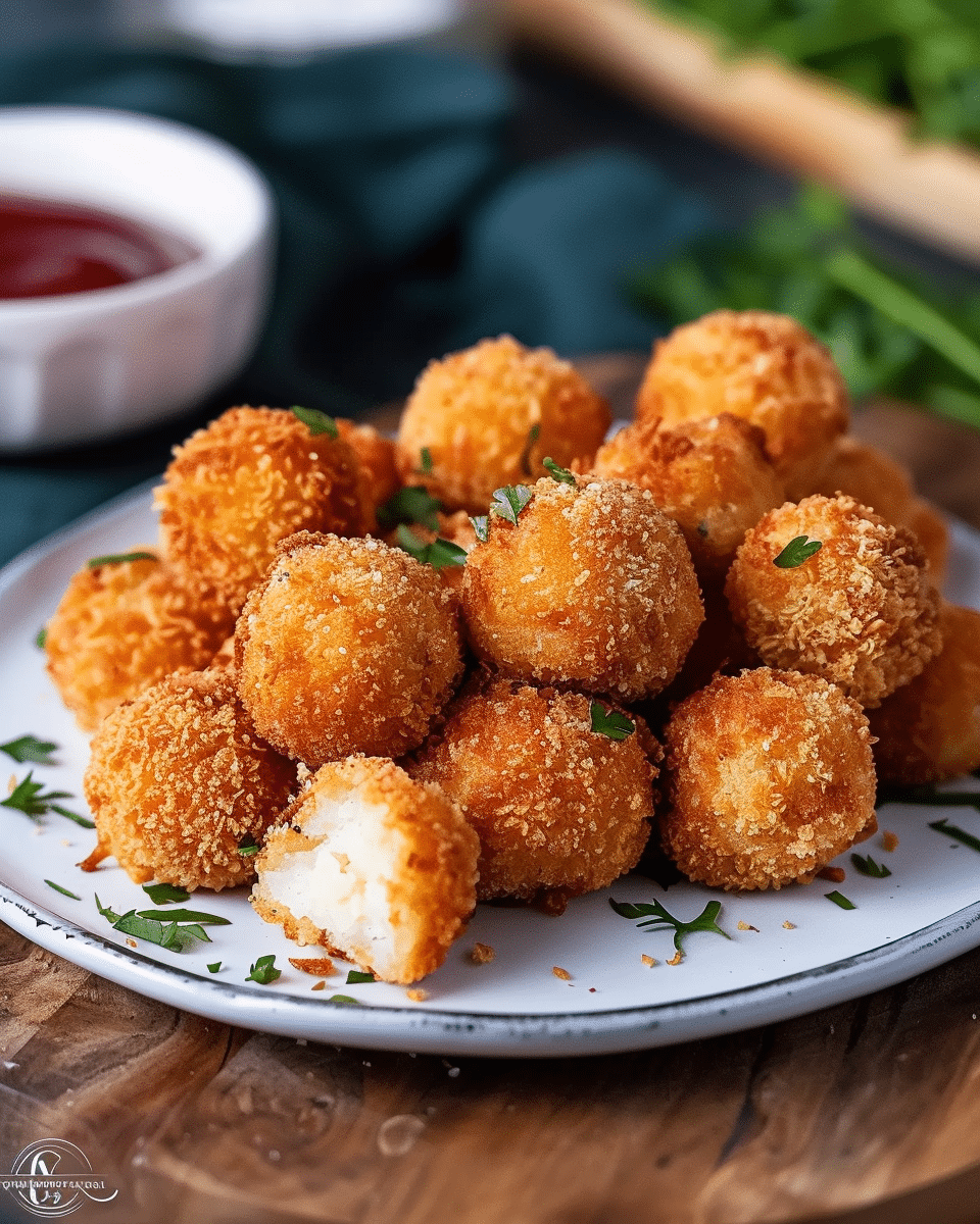 Four Cheese Crispy Cheese Balls