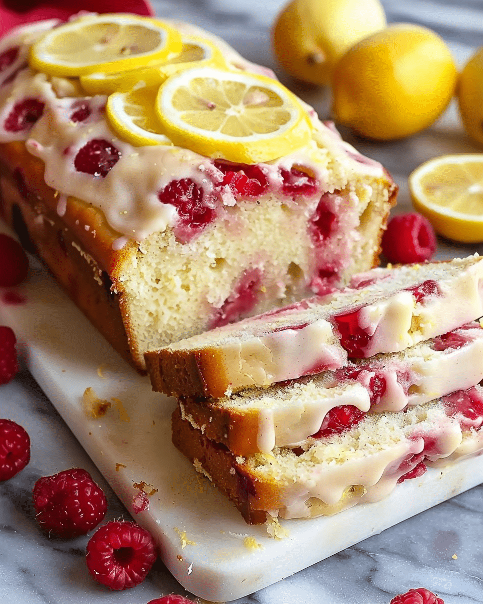 Raspberry Lemon Loaf