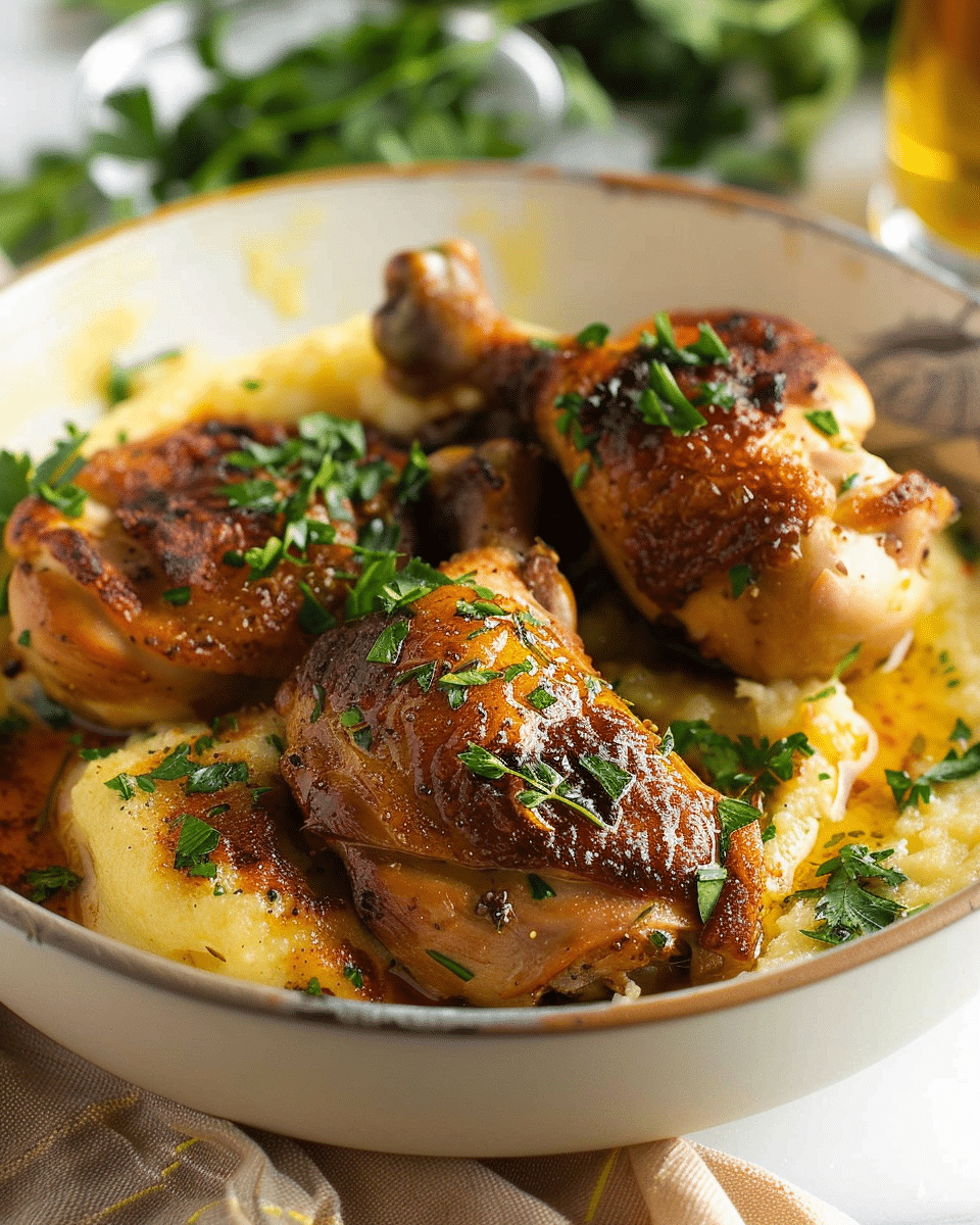 Chicken and Polenta