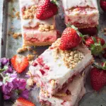 Strawberry Shortcake Ice Cream Bars