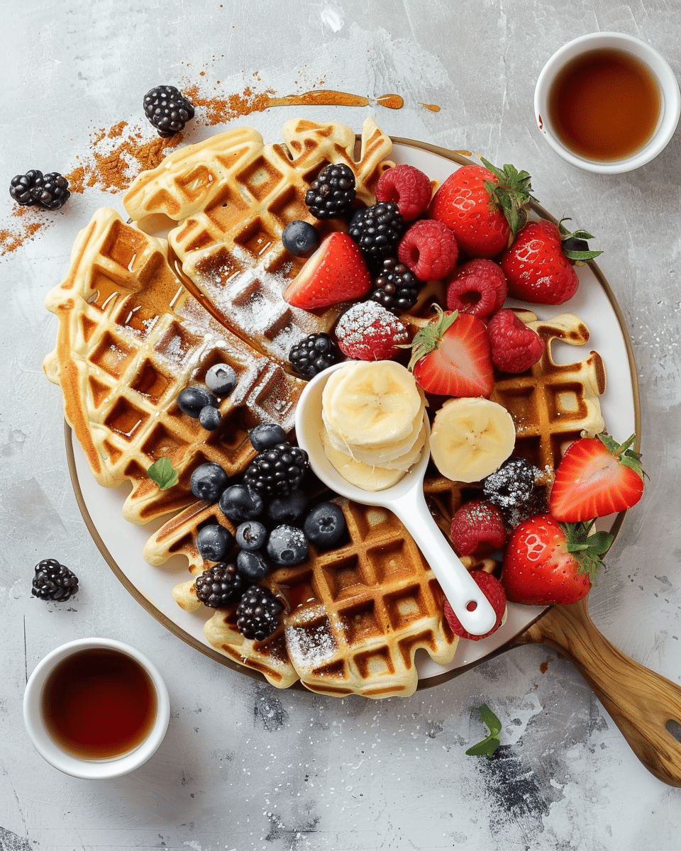 Waffle Breakfast Board