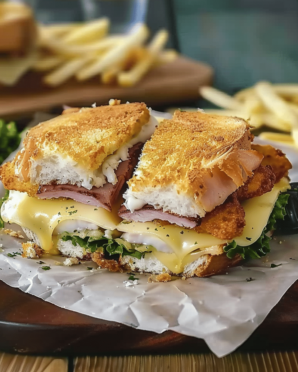 Cordon Bleu Sandwiches