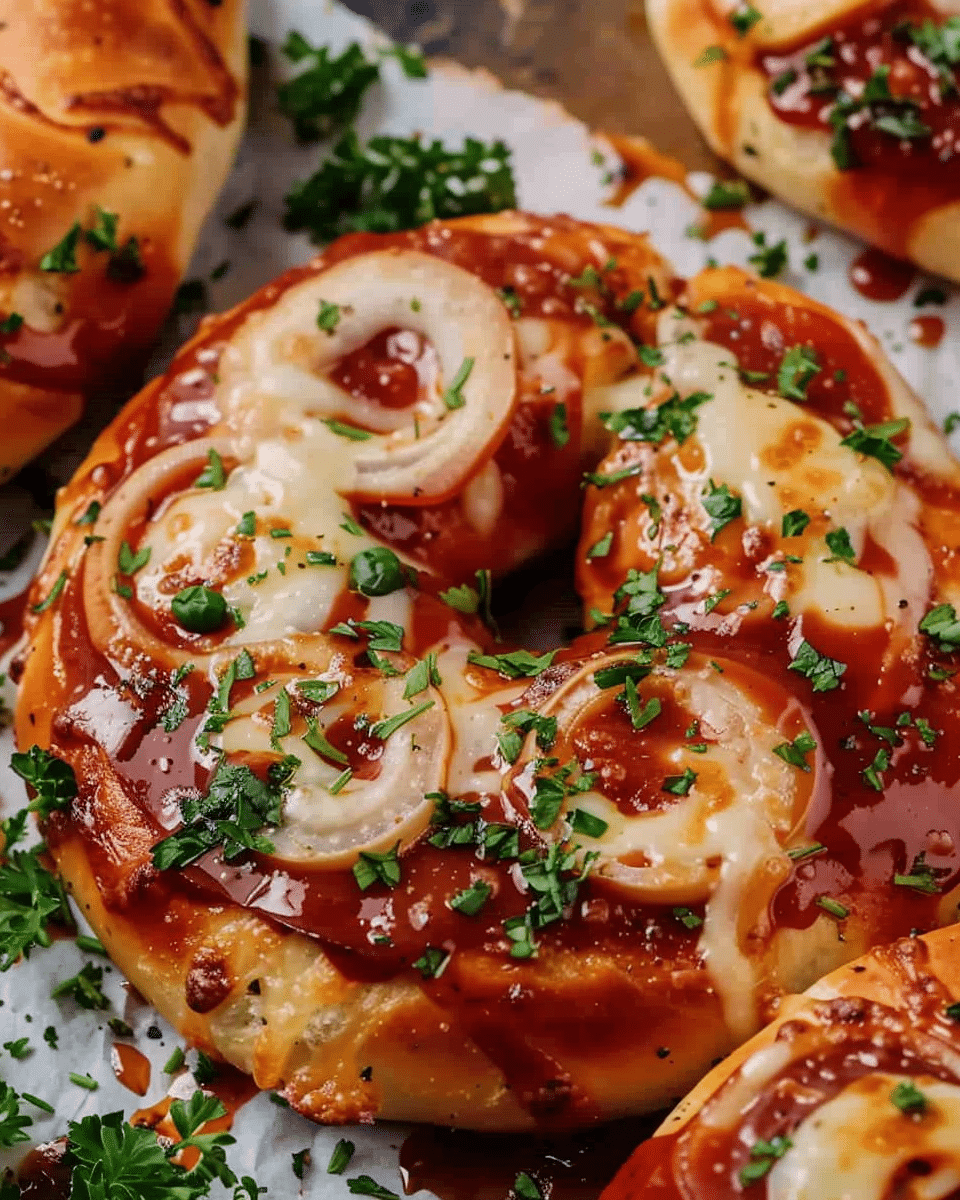 Pizza Bagels