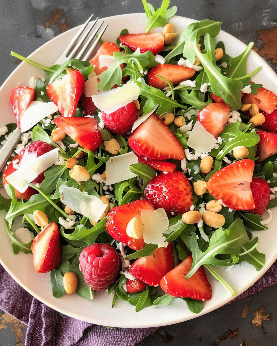 Strawberry Arugula Salad