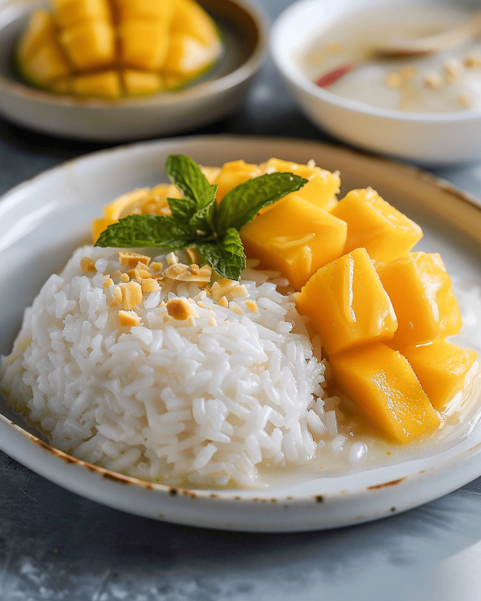 Thai Mango Sticky Rice