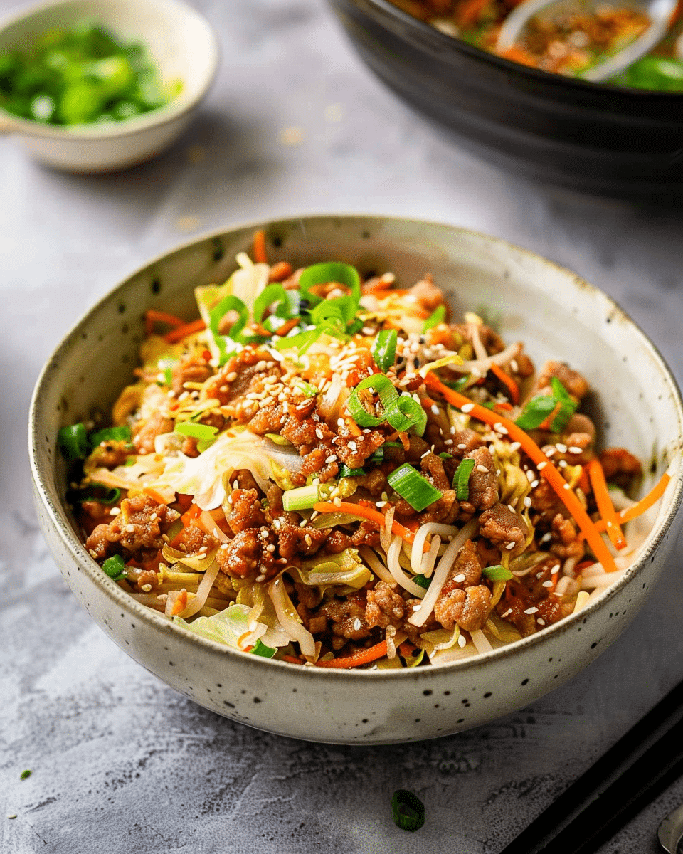 Egg Roll in a Bowl
