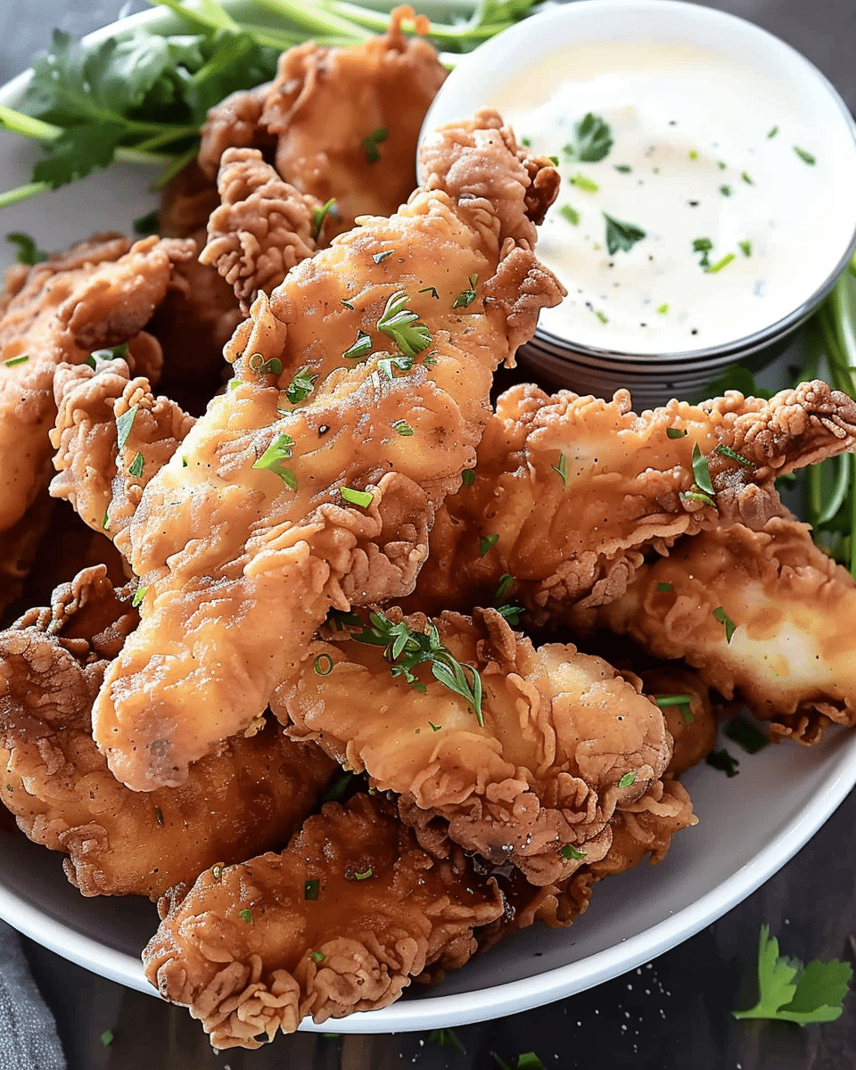 Fried Buttermilk Chicken Tenders