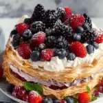 Puff Pastry Cake with Berries