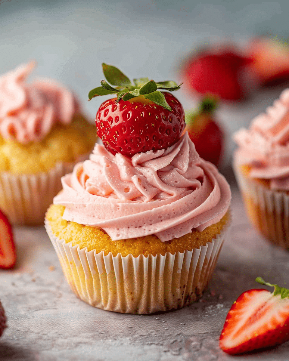 Strawberry Cupcakes