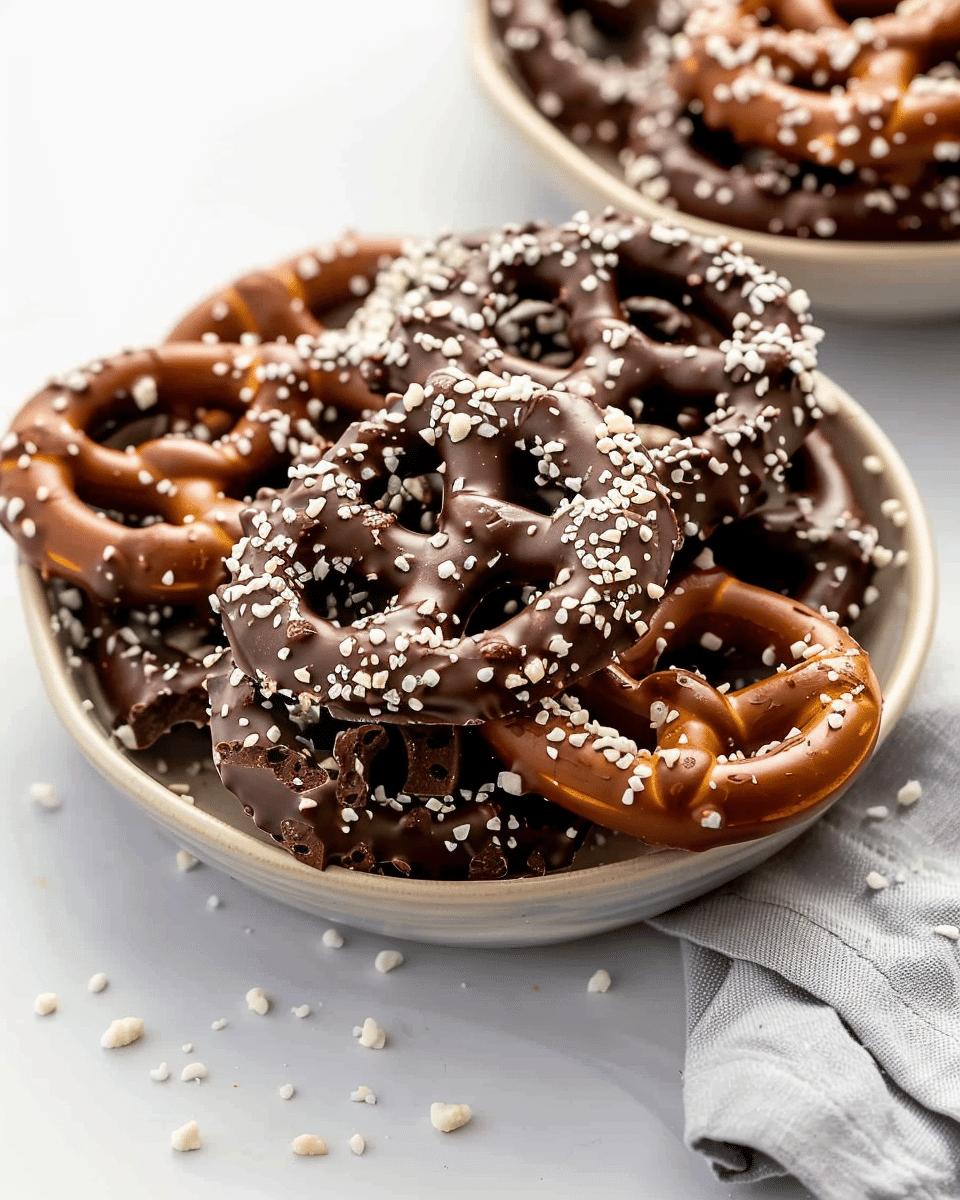 Chocolate Covered Pretzels