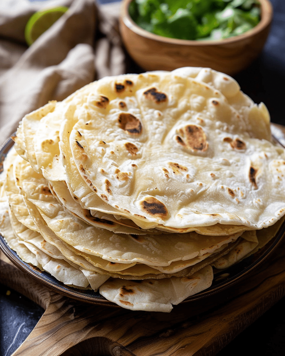 Homemade Flour Tortillas