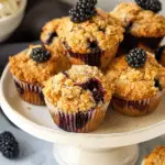 Mulberry Muffins with Brown Sugar