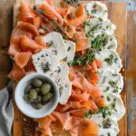 Smoked Salmon Cream Cheese Board