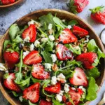 Strawberry Goat Cheese Salad