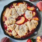 Strawberry Peach Cobbler