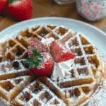 Fluffy Sourdough Waffle Recipe