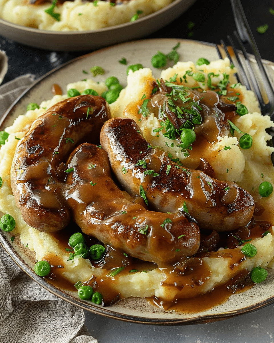 Irish Bangers and Mash