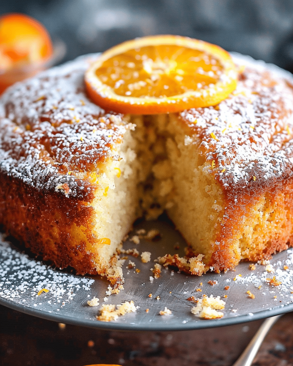Orange Drizzle Cake
