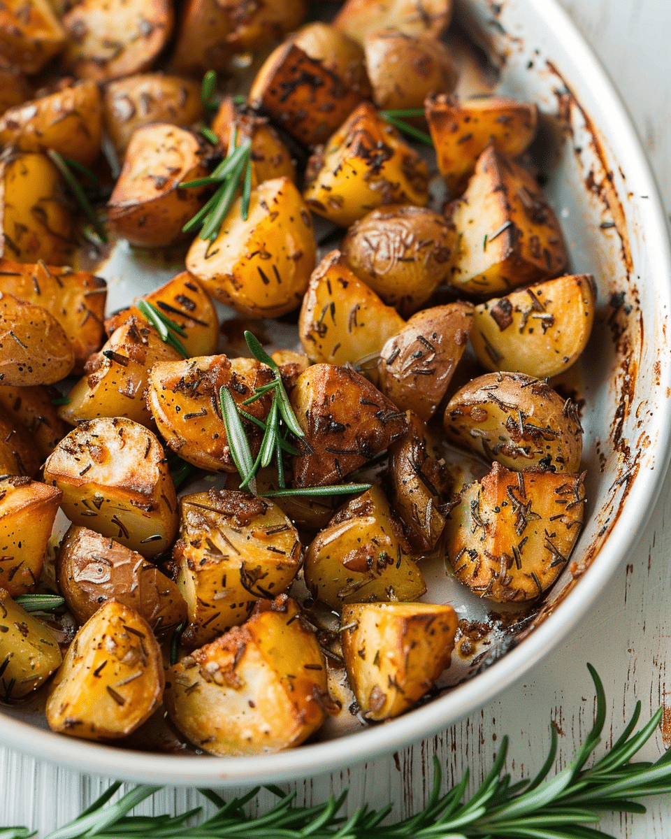Rosemary Garlic Roasted Potatoes