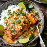 Baked Coconut Curry Salmon