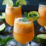 Cantaloupe Lime Agua Fresca