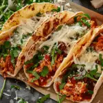 Chicken Parm Smashed Tacos Recipe