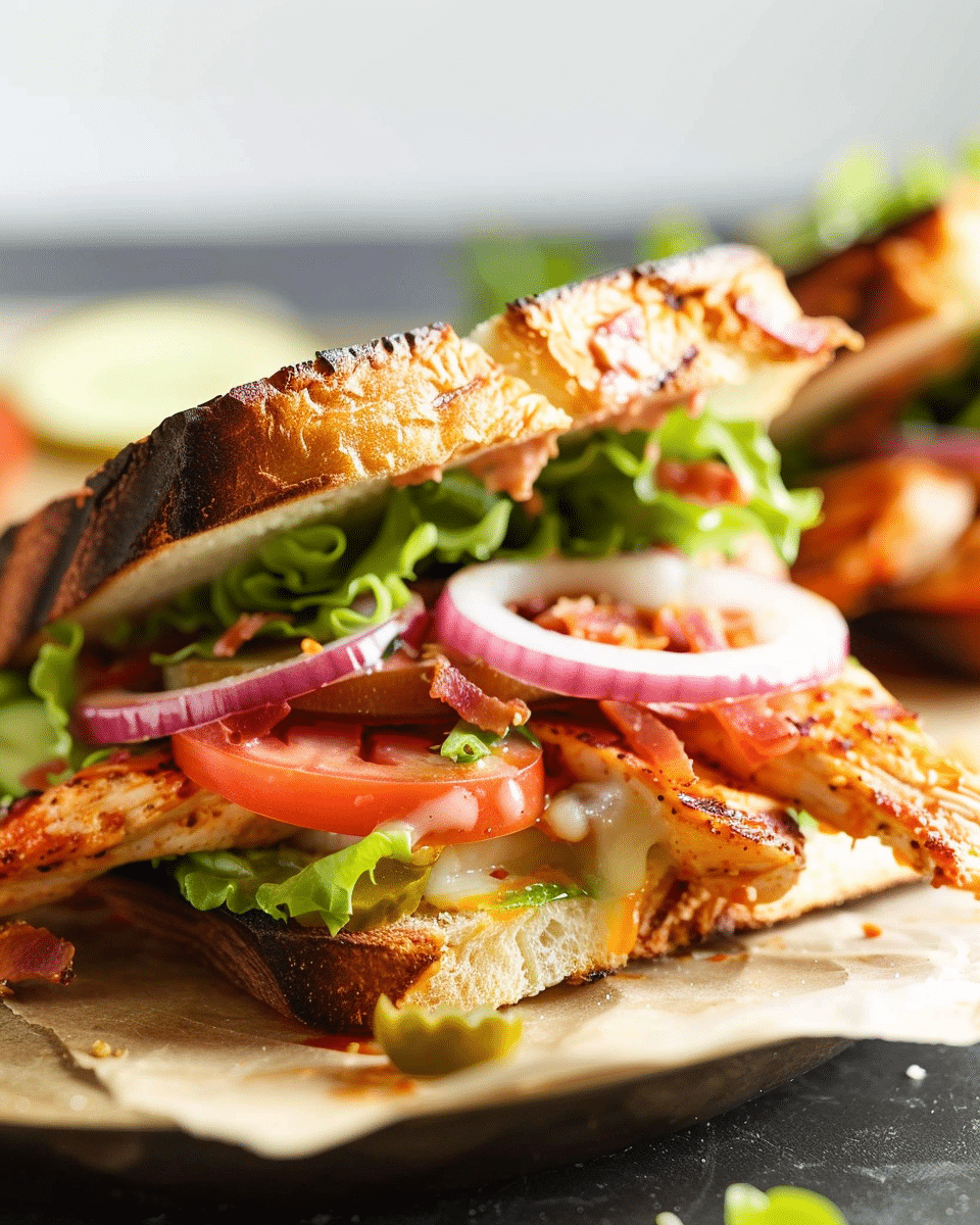Chipotle Chicken Clubs