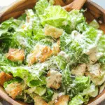 Creamy Caesar Salad with Garlic Panko