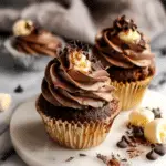 Cupcakes with Whipped Chocolate Marshmallow Frosting
