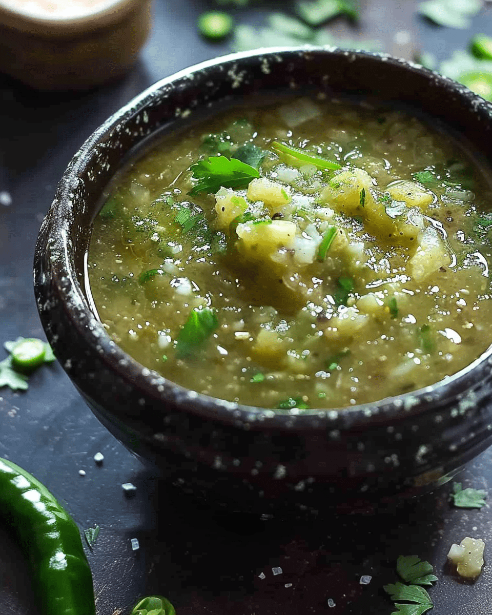 Green Tomato Salsa Recipe