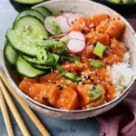 Hawaiian Salmon Poke Bowl