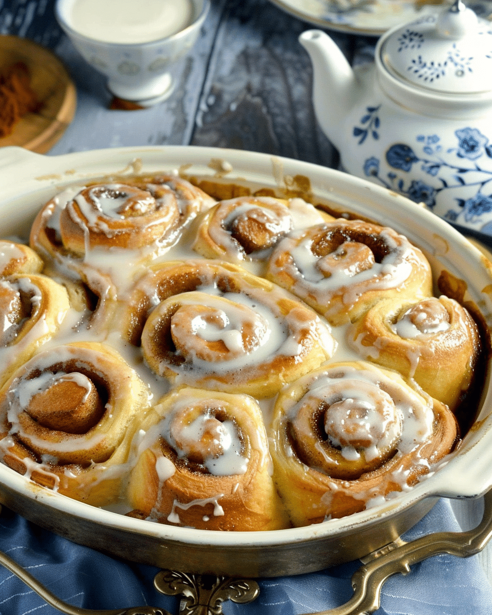 Sourdough Brioche Cinnamon Rolls