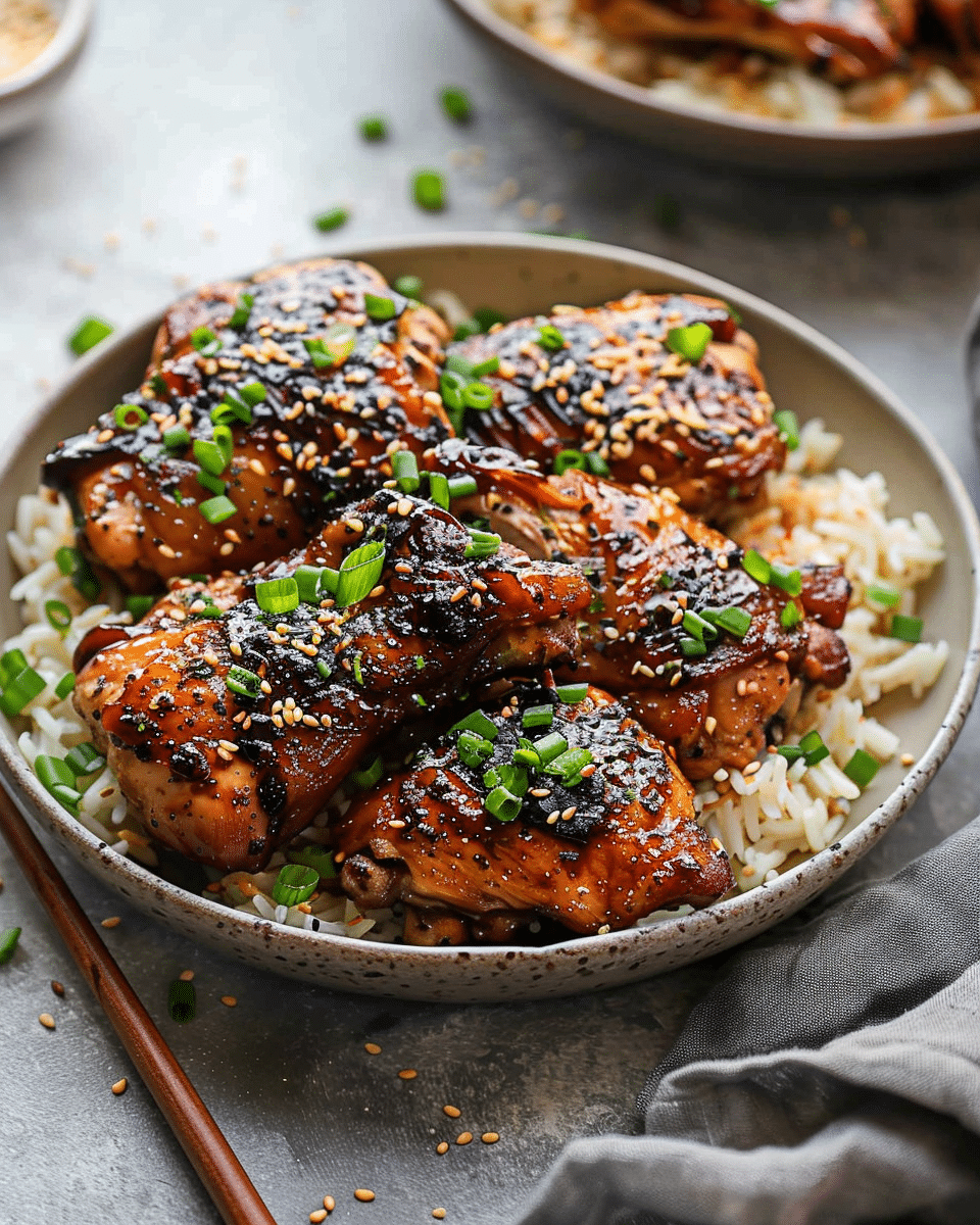 Asian Chicken Thighs