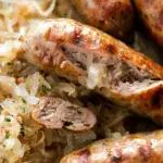 Brats with Sauerkraut