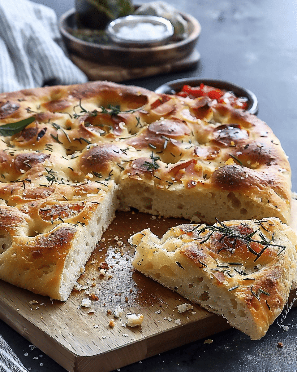 Easy No-Knead Focaccia