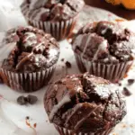 Moist Cocoa Pumpkin Muffins
