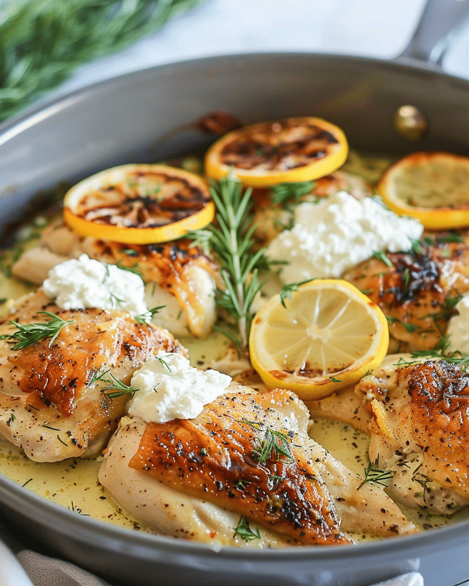Lemon Feta Chicken