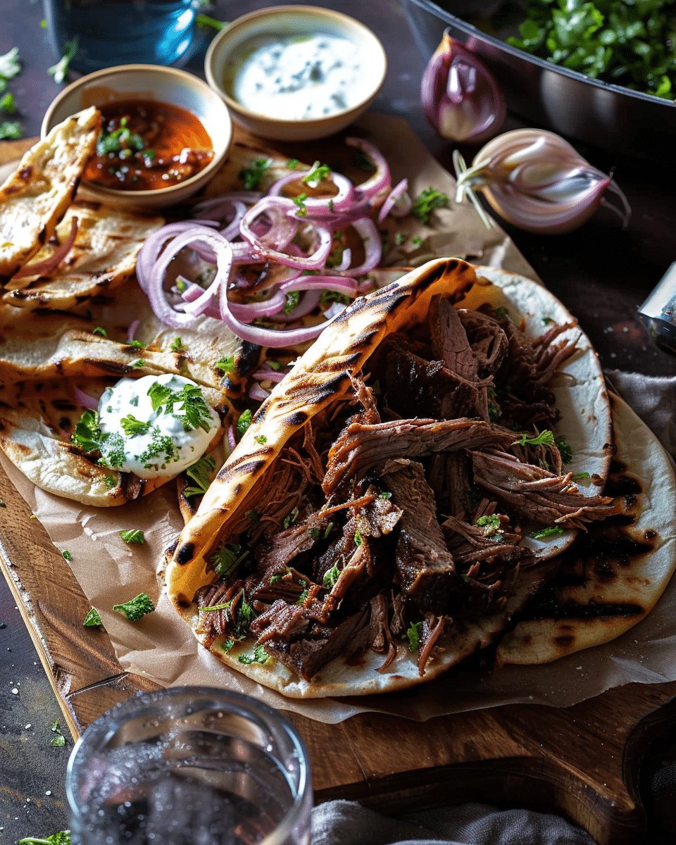 Pot Roast Gyros