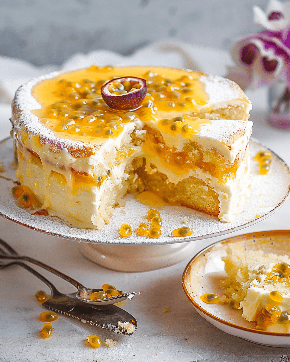 Passion Fruit Cake