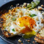 Parmesan Chili Crisp Fried Eggs