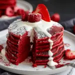 Red Velvet Pancakes