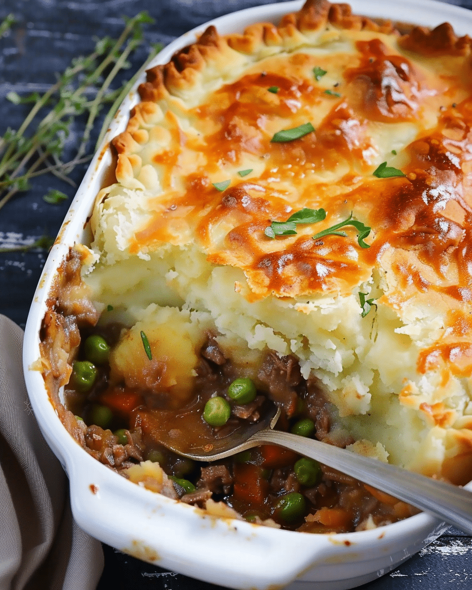 Leftover Roast Beef Cottage Pie