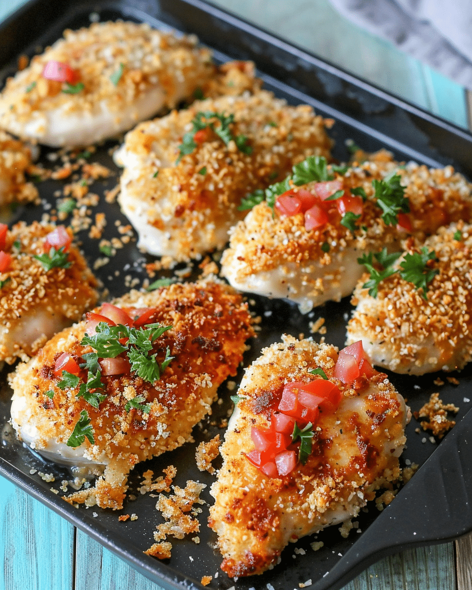 Panko Cheddar Chicken