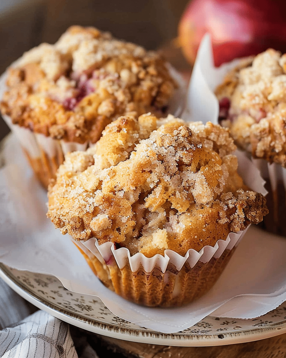 Rhubarb Muffins