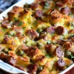 Smoked Sausage Strata