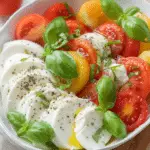 Mozzarella Tricolore Salad
