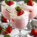 Romanian Strawberry Foam