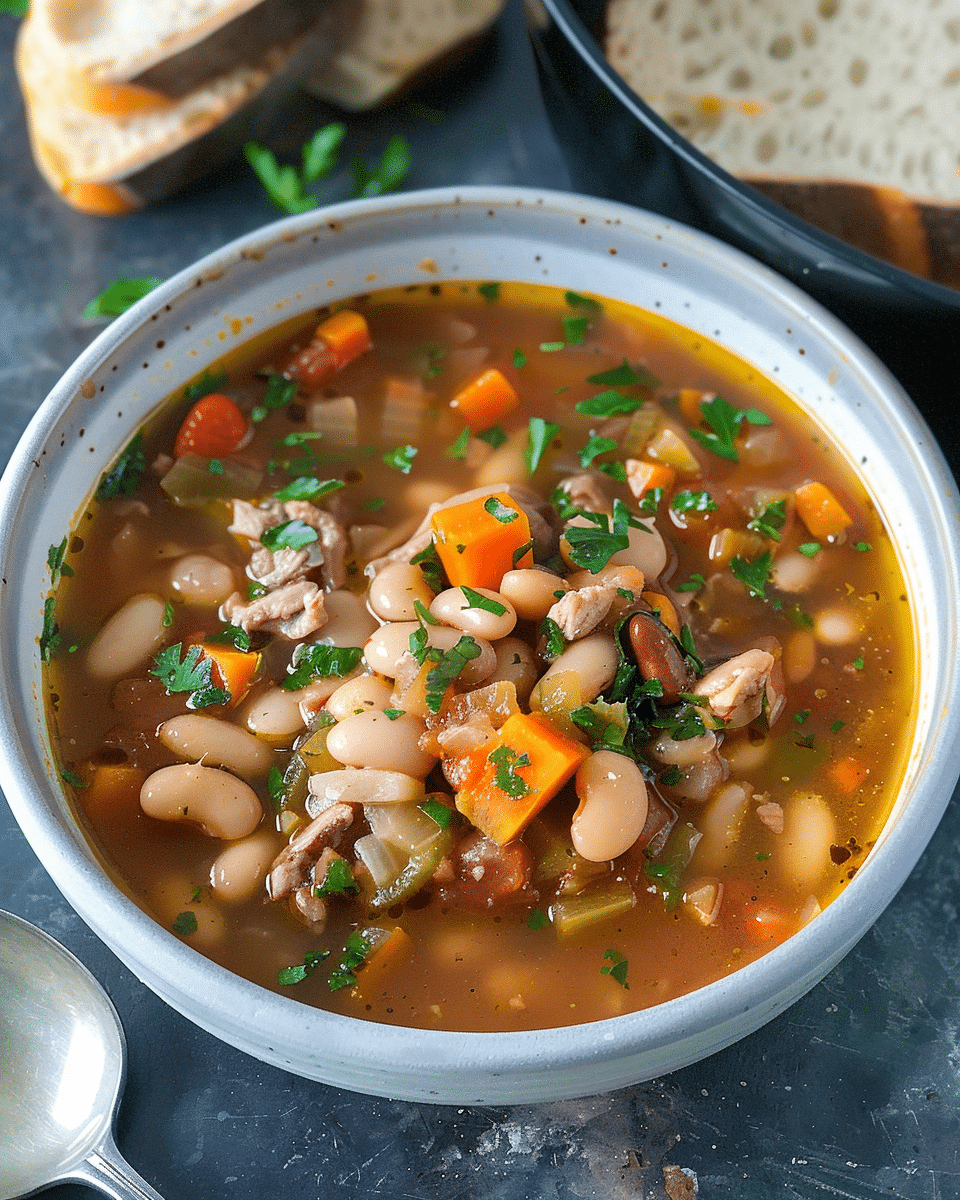 Easy Leftover Bean Soup