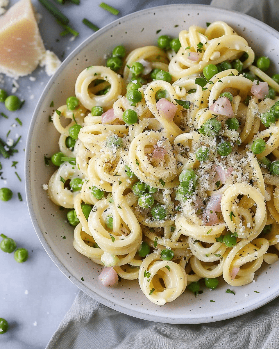 Pasta with Peas