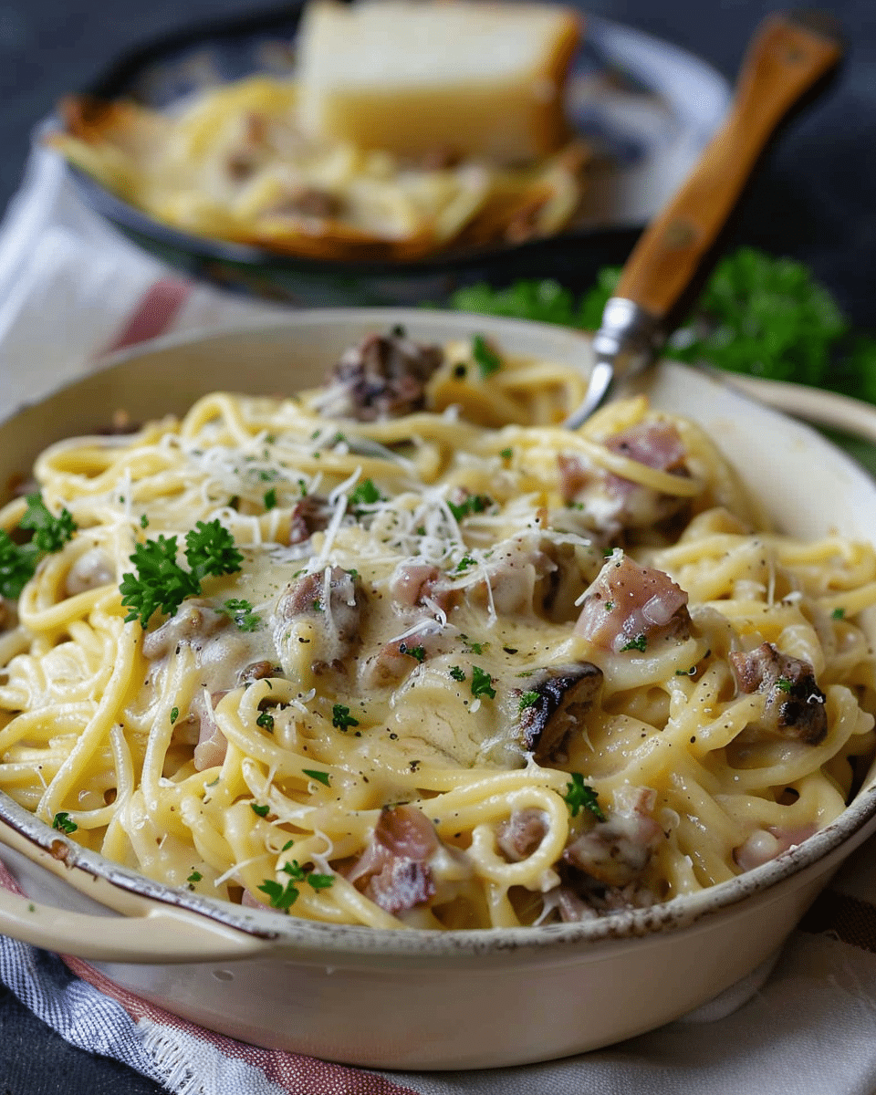 Beef Tetrazzini